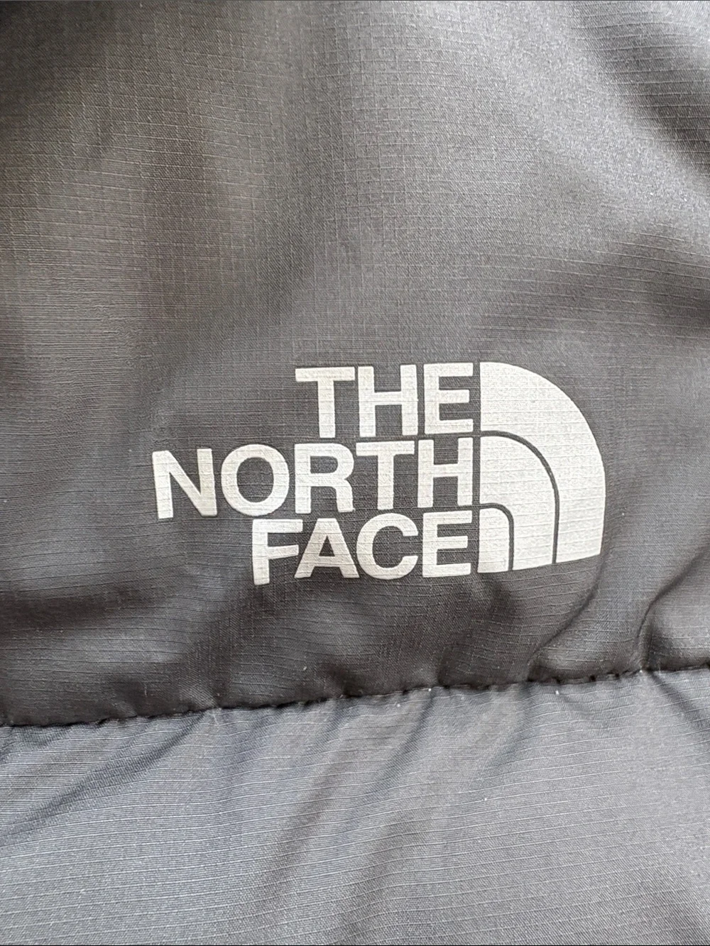 North Face 550 Down Hybrid Black Quilted Puffer JacketMens XL